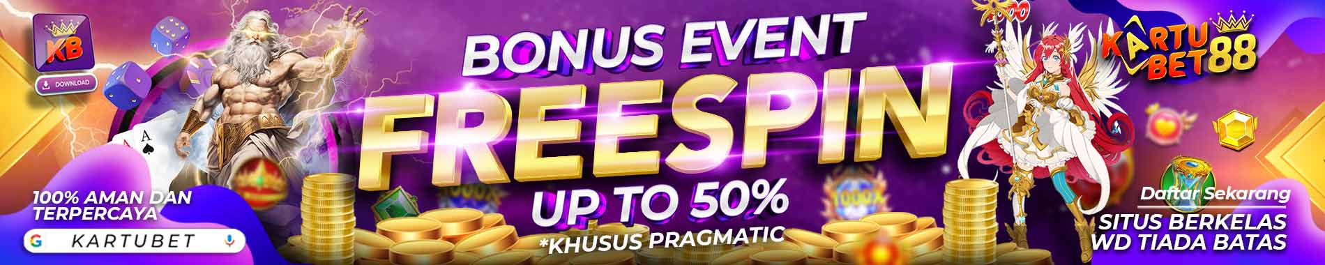 Kartubet88 Bonus Freespin Pragmatic